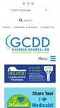 Mobile Screenshot of gcdd.org